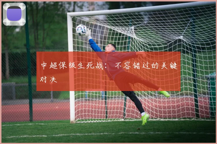 中超保级生死战：不容错过的关键对决